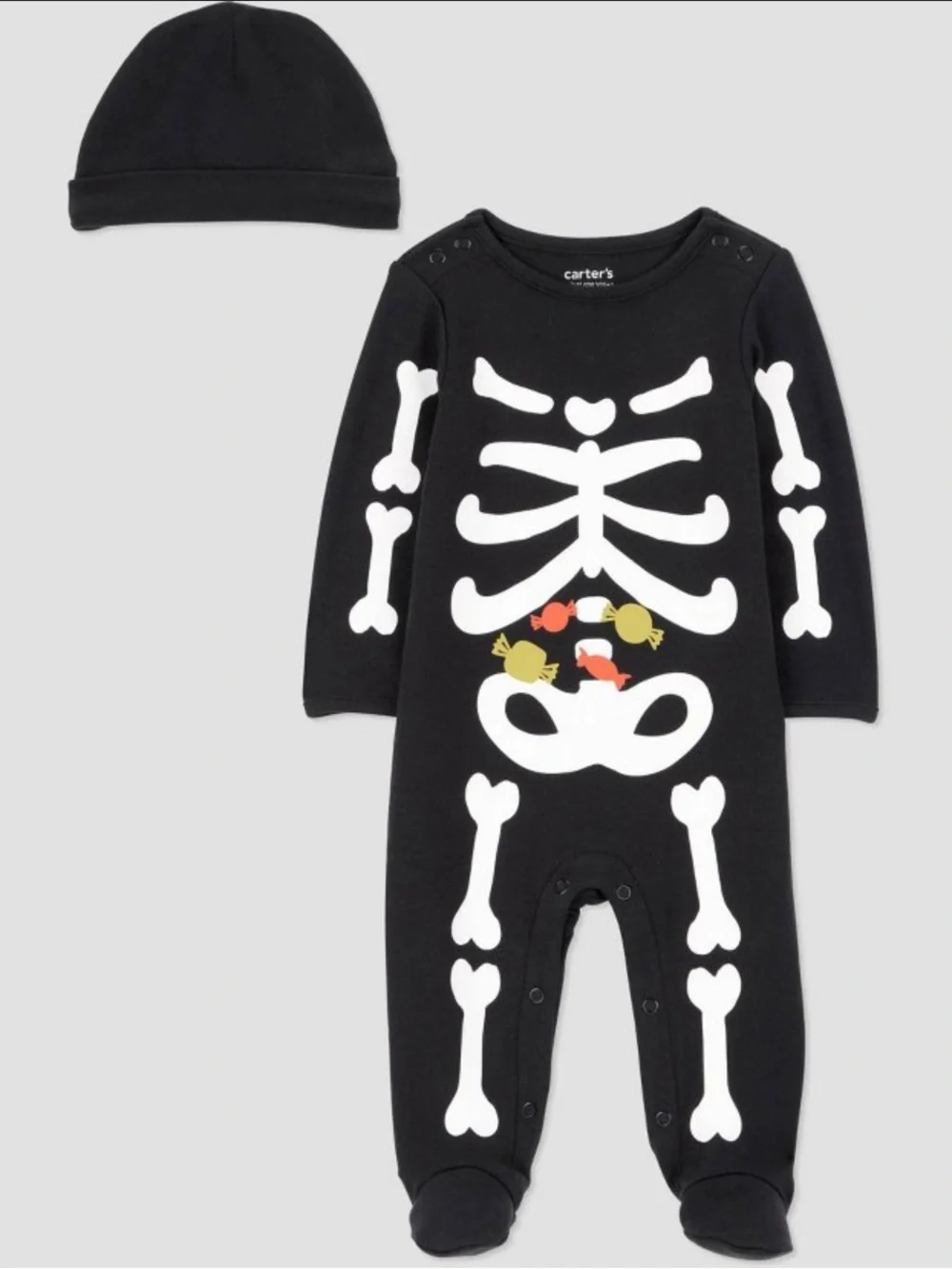 🖤🎃 NWT Carter’s Halloween Sleeper Bundle - 3 Months - Set of 2 - Lil Pumpkin 🎃🖤